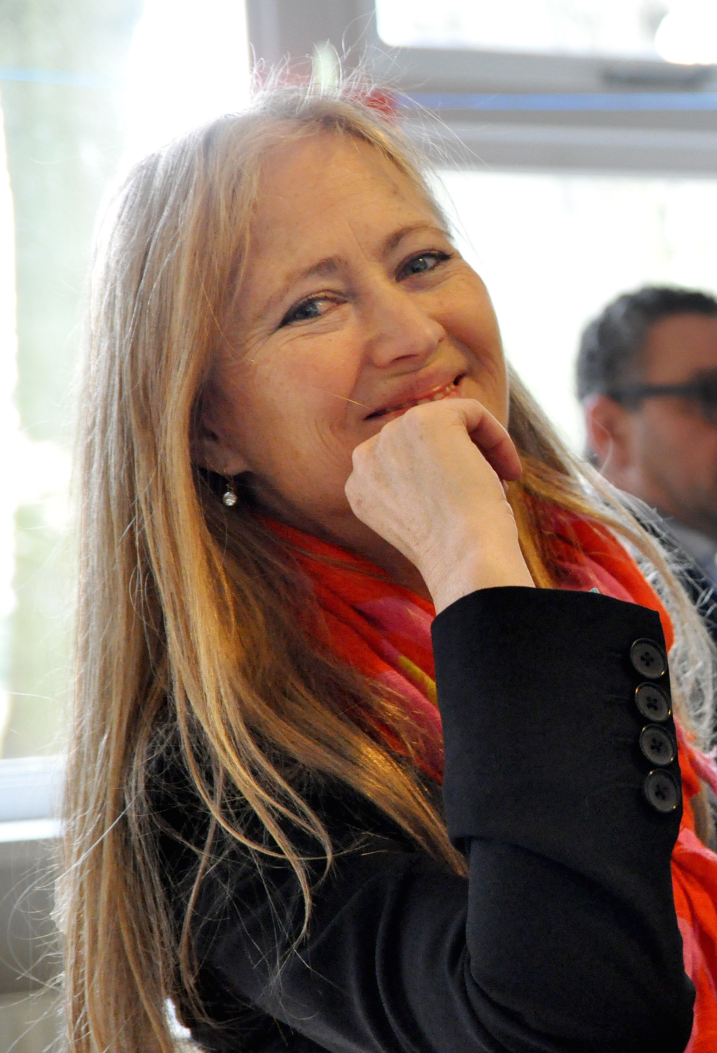 Portrait of a woman smiling