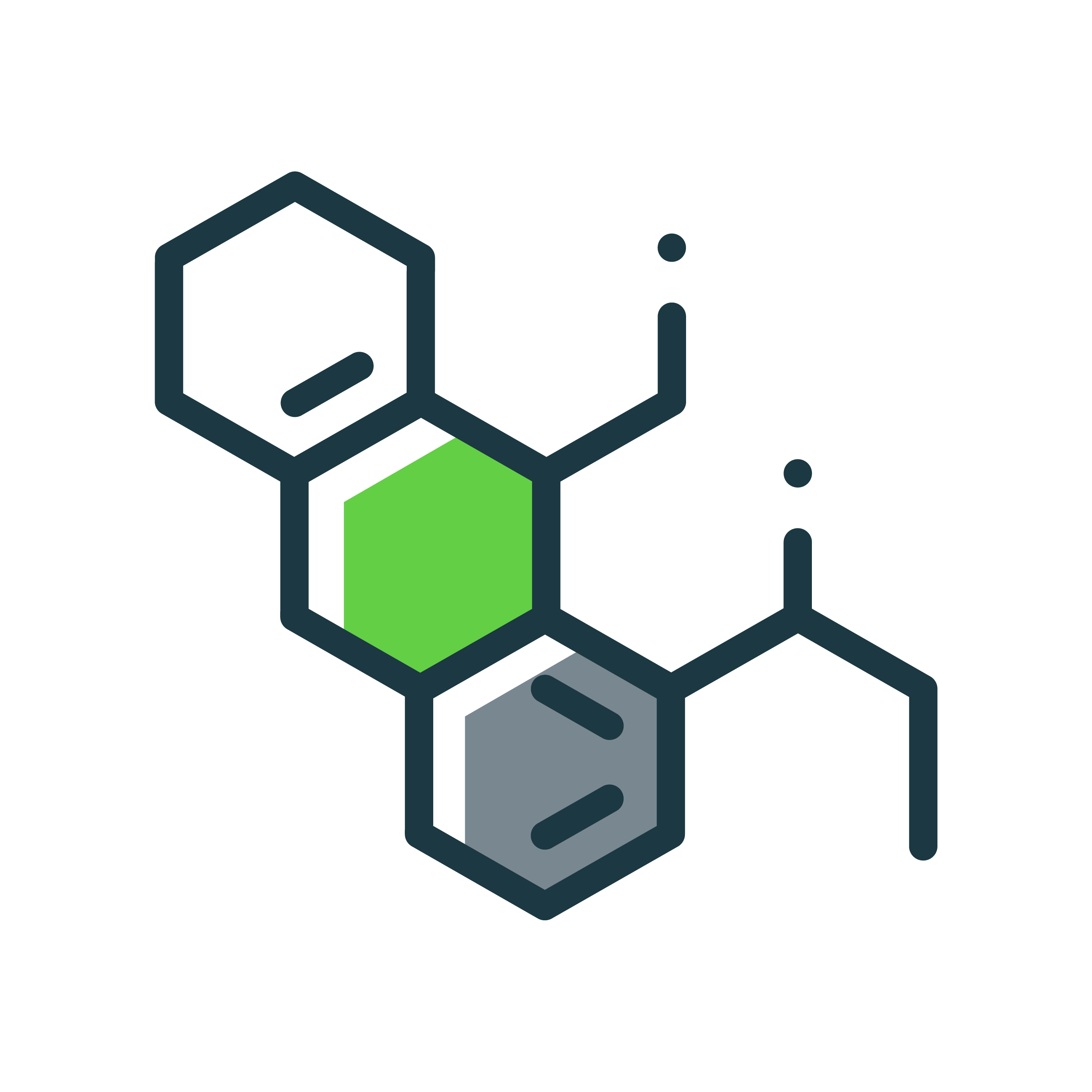 an icon of a molecular bond