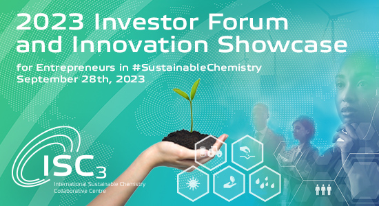 International Start-ups bring innovations in the field of Sustainable Chemistry to the World Chemical Conference ICCM5 in Bonn, Germany